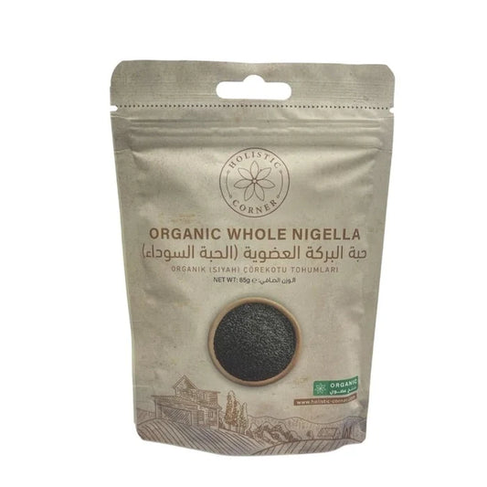 Organic Whole Nigella (Black Seeds) - 85g