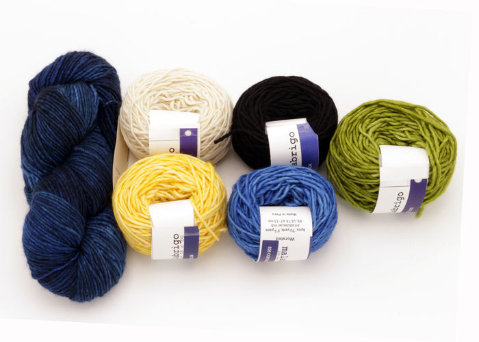 Malabrigo - Merino Worsted / Dark Hyacinth Macaw