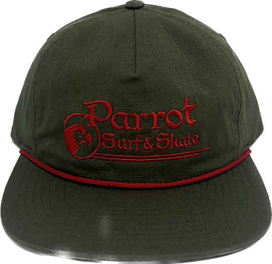 PSS C55RS Stitch Hat MS.GRN/RED