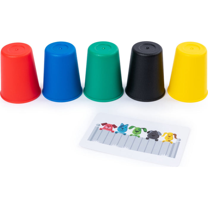 Quick Cups, Match ‘n’ Stack Family Game for Kids Aged 6 and Up