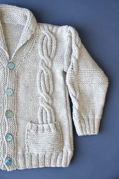 Rough and Tumble Cardigan Pattern Universal Yarn