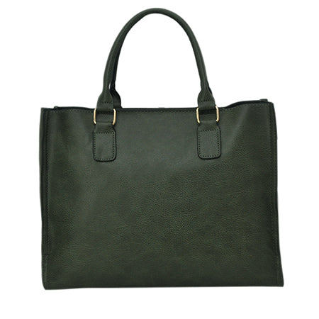 !SALE! Green NGIL Faux Leather 2-IN-1 Tassel Bag