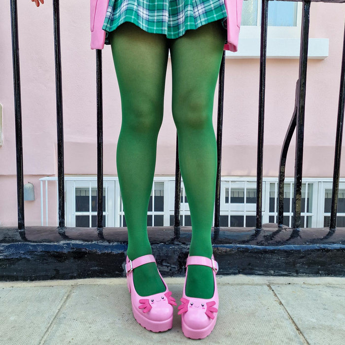 Semi-Opaque 50 Denier Tights - Petit Pois