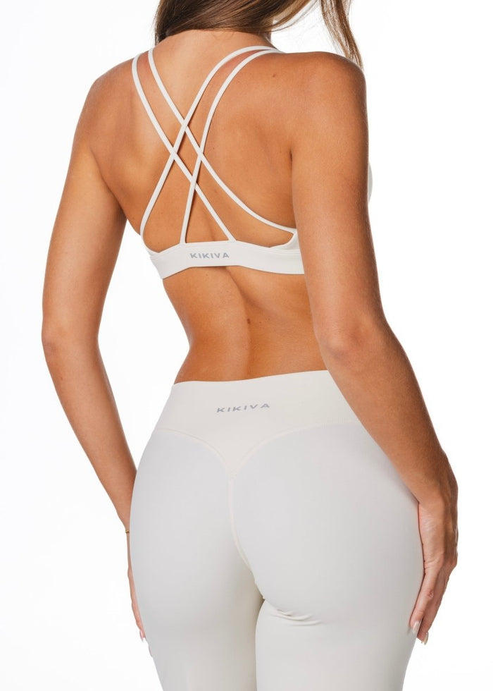 'Flow' Flares - Cream - Kikiva Collection