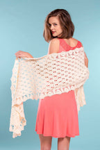 Shell Scatter Shawl Pattern Universal Yarn