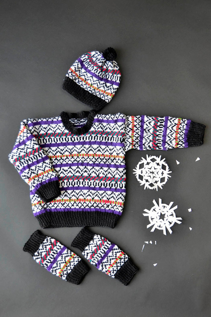 Snow Fort Set Pattern Universal Yarn