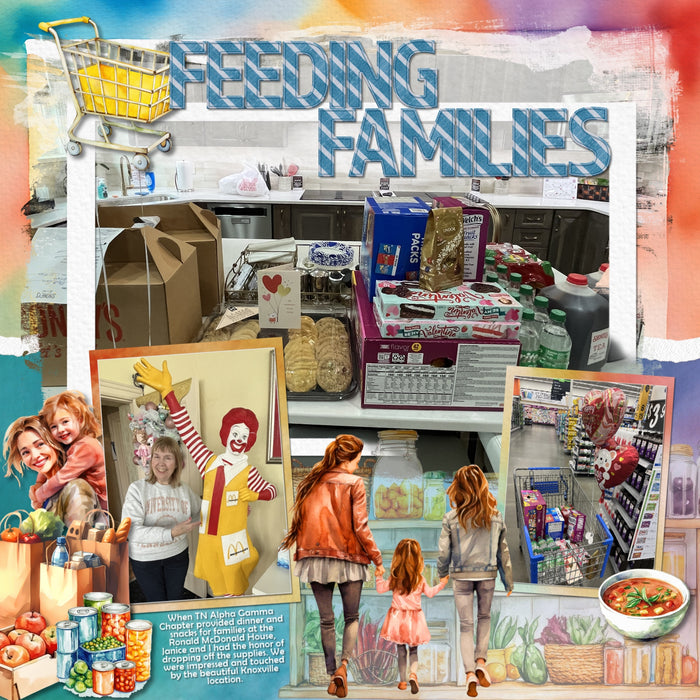 These digital scrapbooking watercolor embellishments, papers, alpha set, and word art by Lucky Girl Creative digital art are great for non-profit charities, giving, donating, after school programs, and volunteering for various organizations and clubs. Big Brothers and Big Sisters of America, UNICEF, St. Jude Children's Hospital, Boys &amp; Girls Club of America, YMCA, Samaritan's Purse, Operation Christmas Child, Planned Parenthood, World Literacy Foundation, Humane Society, World Vision, Women's Shelter