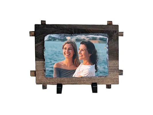 Sublimation Small Rectangular Stone with Frame(12*17cm)
