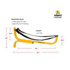 SUSPENZ FLAT CANOE OR KAYAK RACK