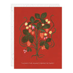 Sweet Strawberry Thank You Card | Seedlings