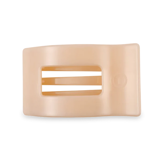 TELETIES Medium Flat Rectangle Claw Clip
