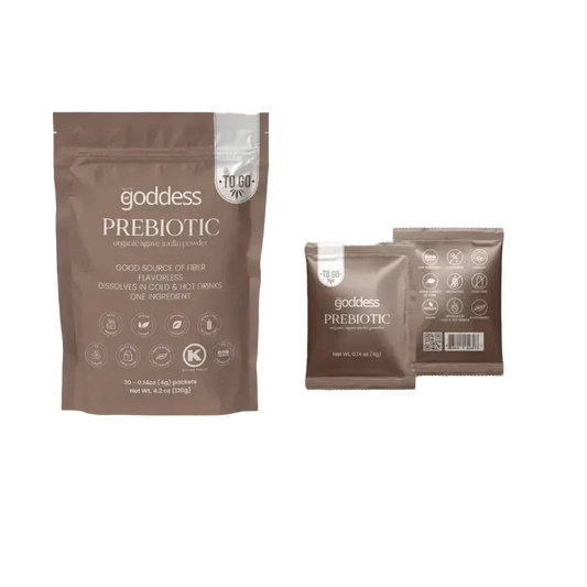 The Goddess Prebiotic TOGO - 100% Organic Blue Agave Inulin Powder