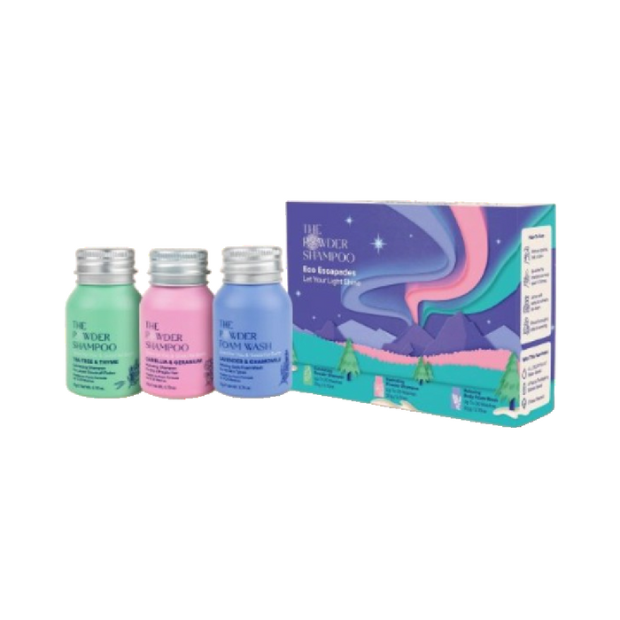 The Powder Shampoo Eco Escapades Let Your Light Shine Set