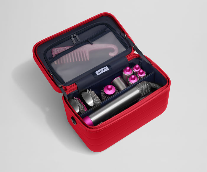 The Train Case in Cherry Red