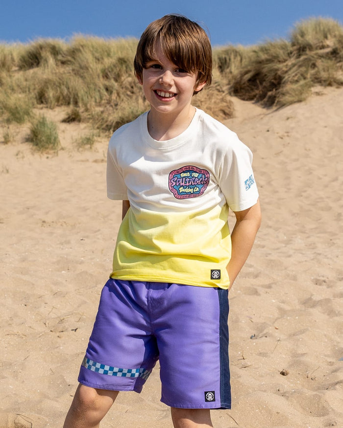 Tribe Surf Kids Swimshorts in Purple