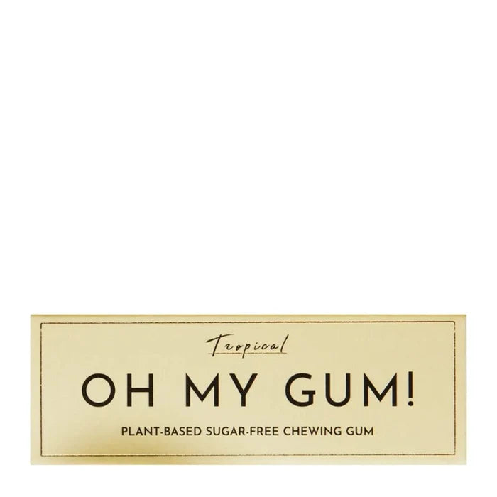 Tropical Plant-Based Sugar-free Chewing Gum - 10pcs