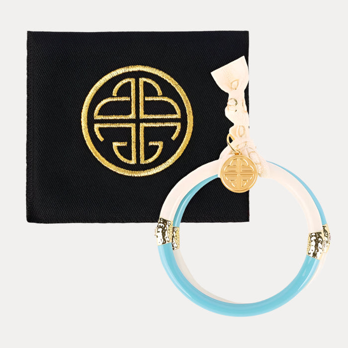 12.01.360.13.SM2,12.01.360.13.MD2,12.01.360.13.LG2,12.01.360.13.XL2, Turquoise/Ivory Yin & Yang All Weather Bangles® (AWB®) | Bangle Bracelets for Women | BuDhaGirl