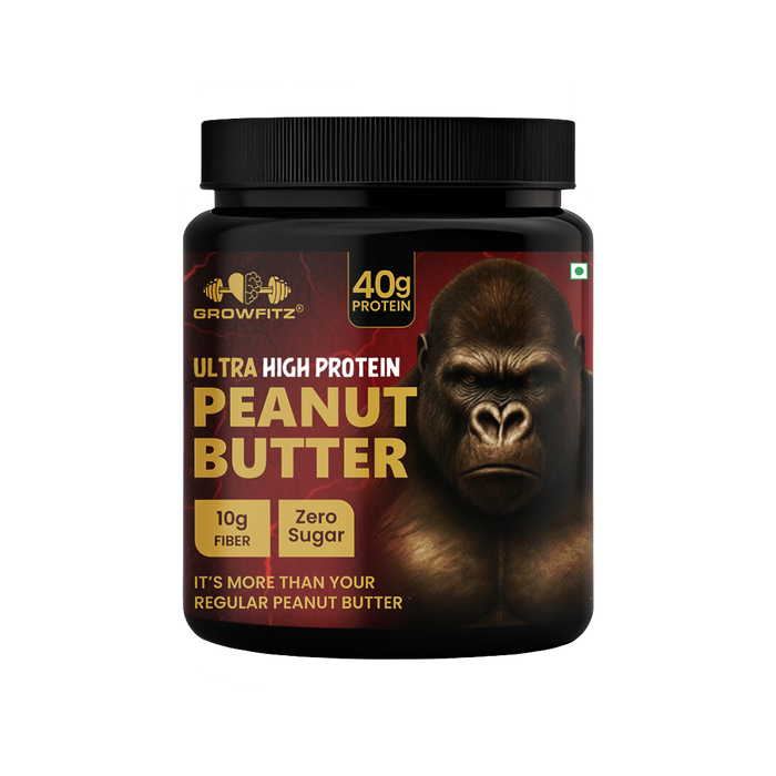 Ultra High Protein Peanut Butter with Honey from Tulsi Farms | Combo | 900gm