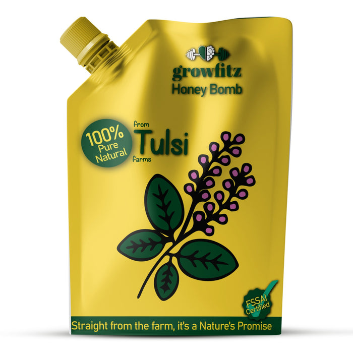 Ultra High Protein Peanut Butter with Honey from Tulsi Farms | Combo | 900gm