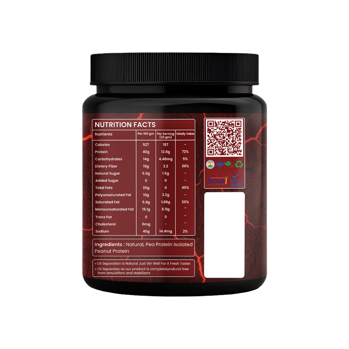 Ultra High Protein Peanut Butter with Honey from Tulsi Farms | Combo | 900gm