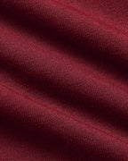 Womens Dark Maroon Slouch Pullover Crew & Relaxed Jogger fabric close-up.