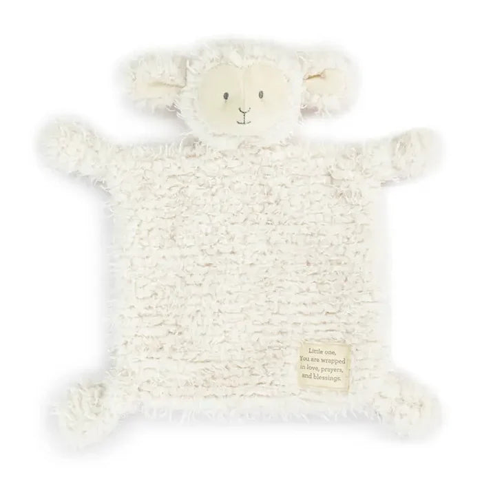 Wrapped in Prayer Lamb Blankie -9x12in