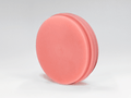 Yamahachi Dental Open Type Milling PMMA Discs - 98.5 × 22 mm - V-Pink